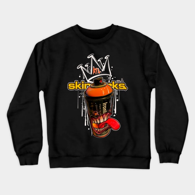 Spray Paint Can ATL Crewneck Sweatshirt by skinwerks